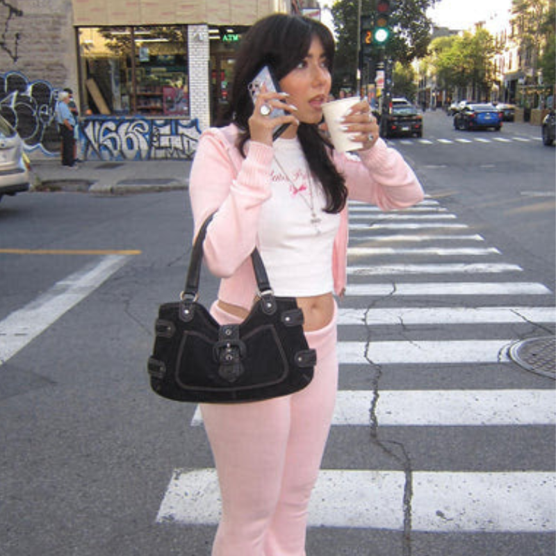 Knitted Zipper Matching Set