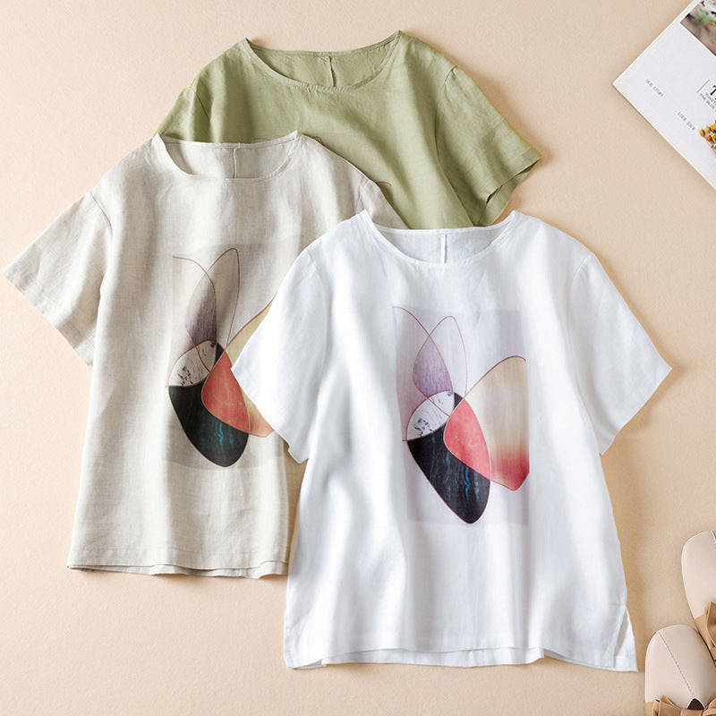 Laurienne™ |Printed T-shirt