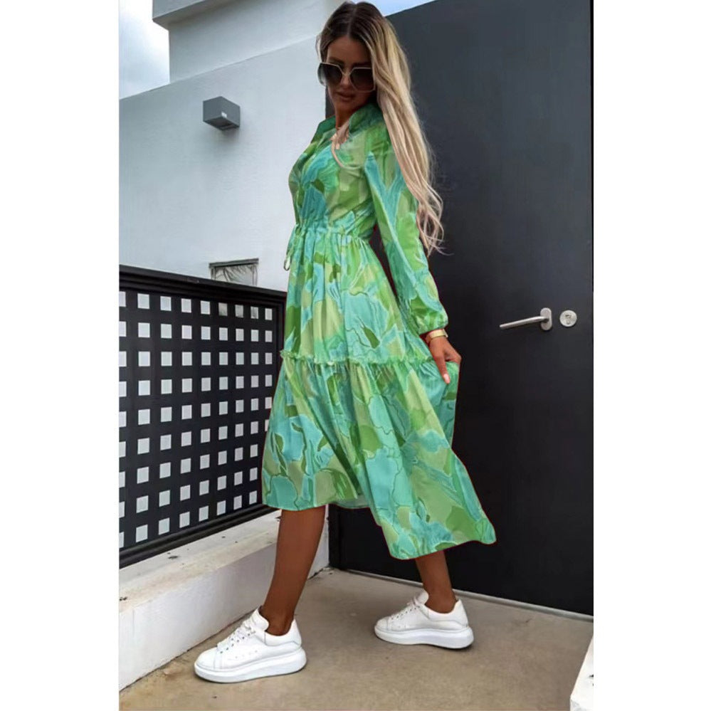 Chloé™ Floral Print Midi Dress