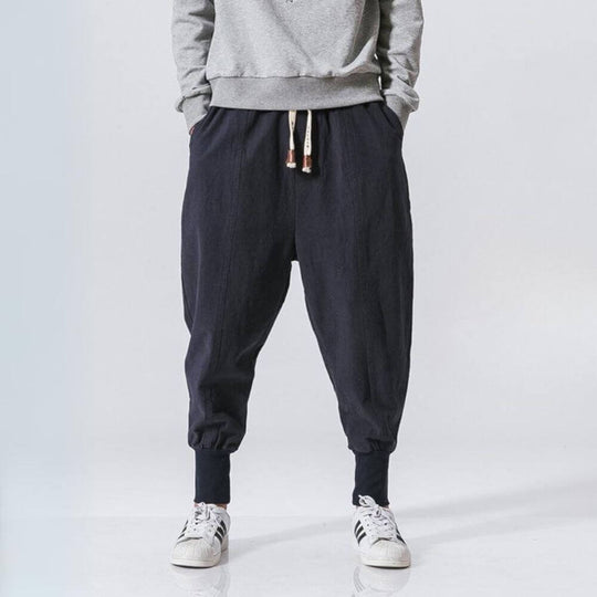Riku - Cotton harem comfort pants