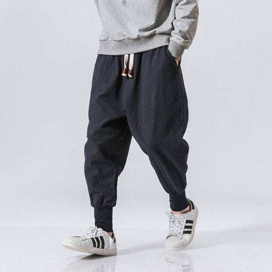 Riku - Cotton harem comfort pants