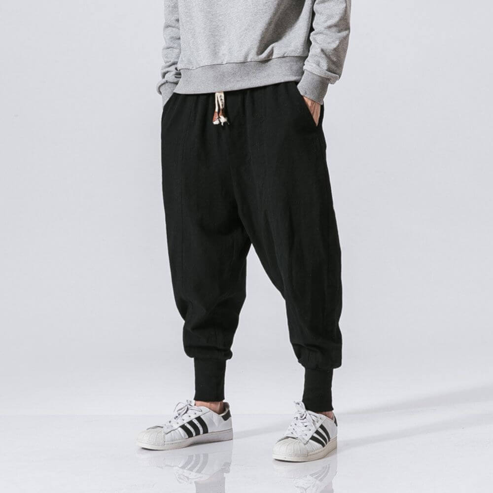 Riku - Cotton harem comfort pants