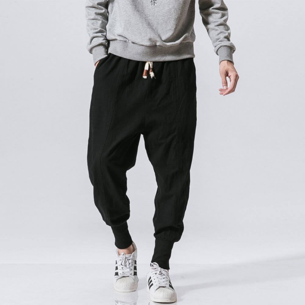 Riku - Cotton harem comfort pants
