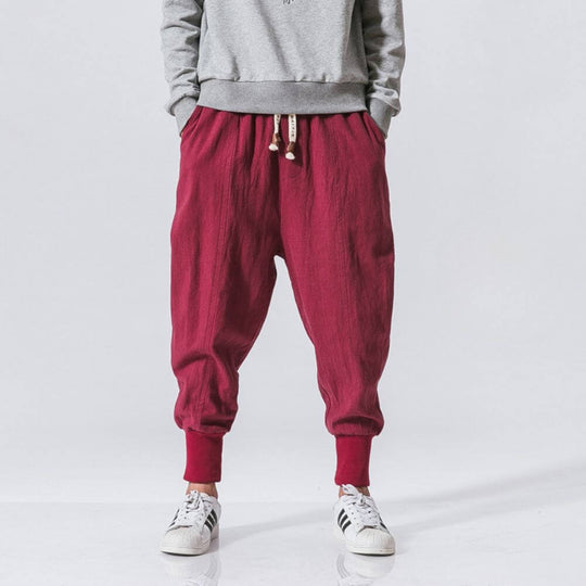 Riku - Cotton harem comfort pants