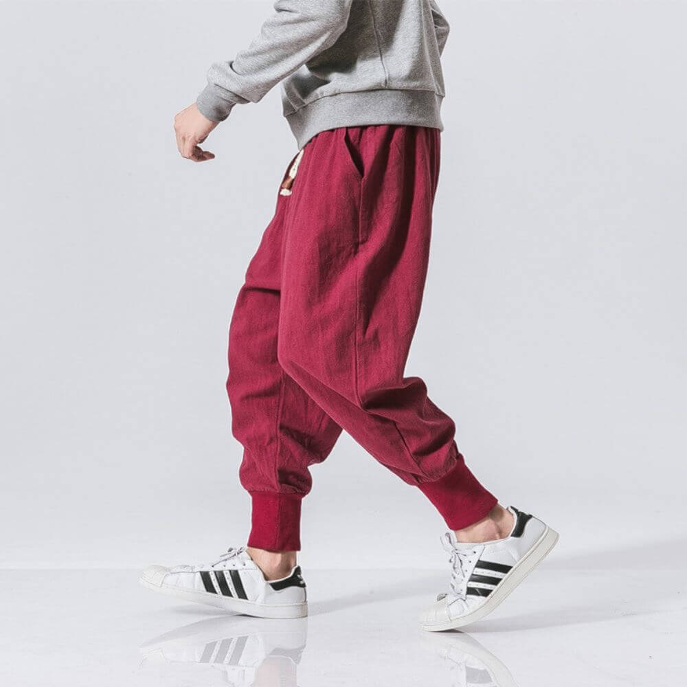 Riku - Cotton harem comfort pants