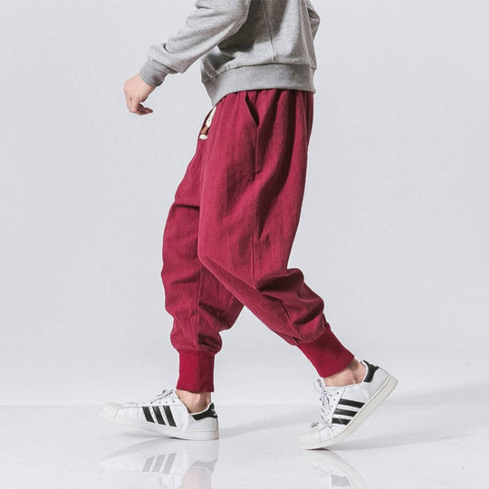 Riku - Cotton harem comfort pants