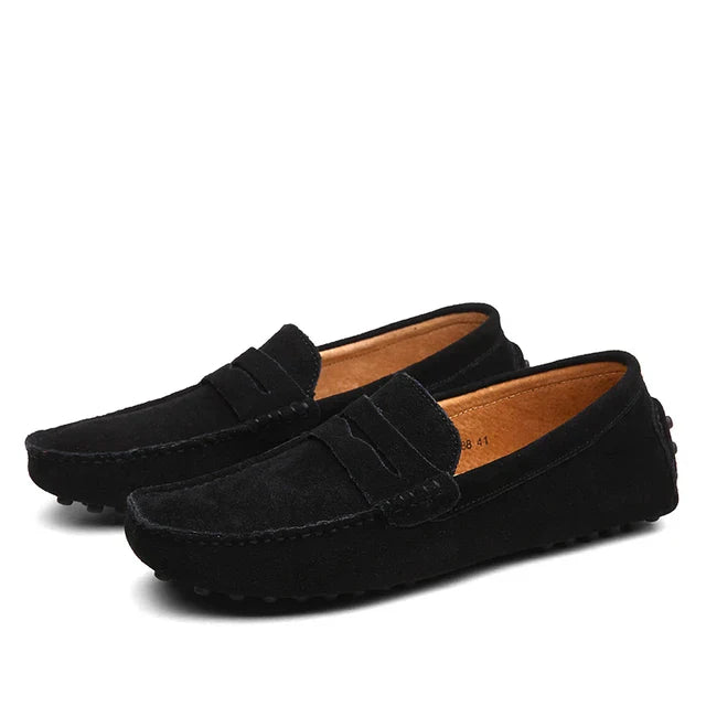 Laurent™ | Marina suede loafers