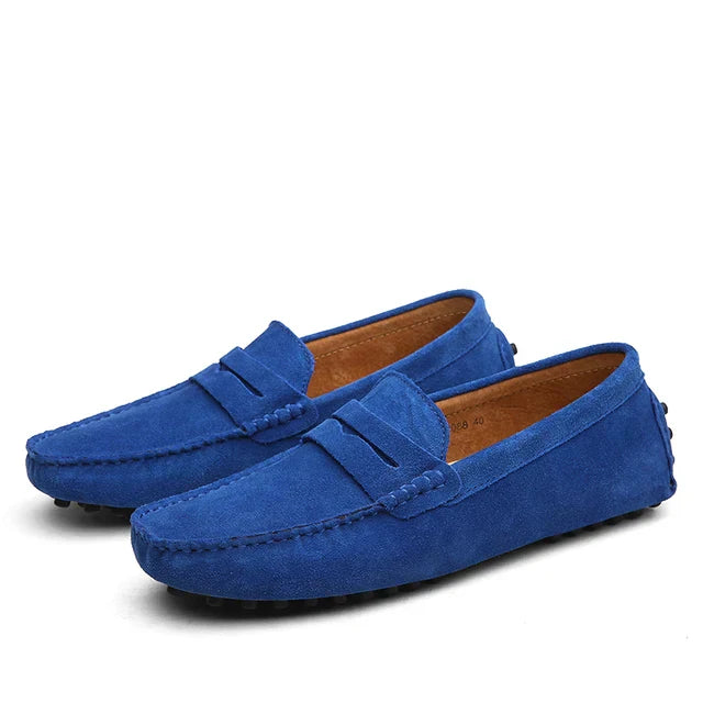 Laurent™ | Marina suede loafers
