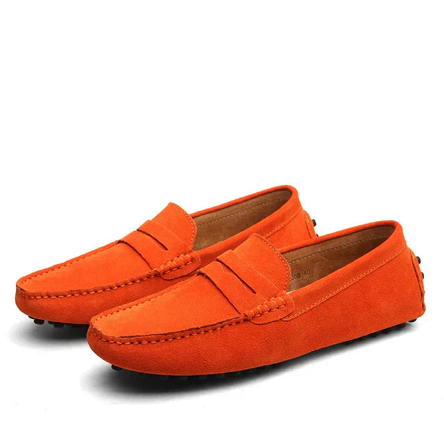 Laurent™ | Marina suede loafers