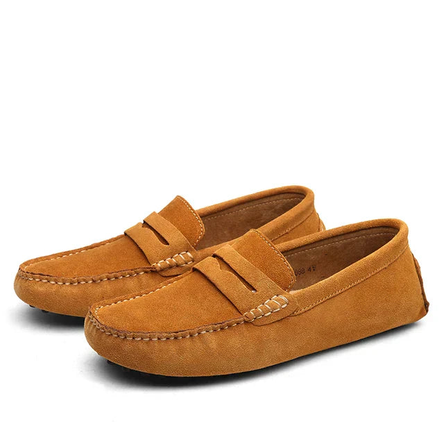 Laurent™ | Marina suede loafers