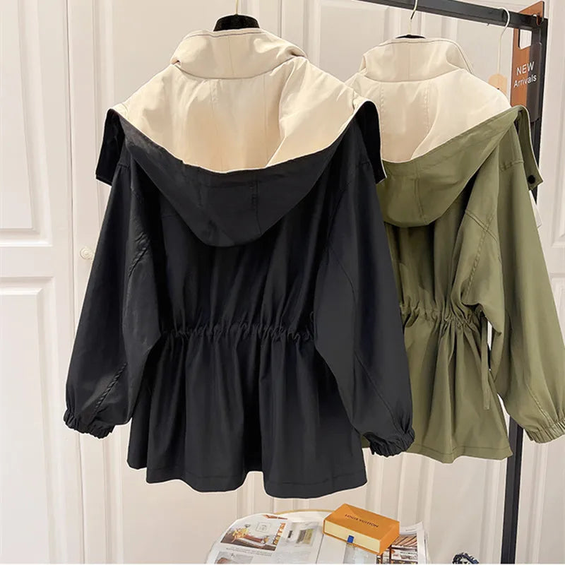 Lilian™ Stylish Water Resistant Trench Coat