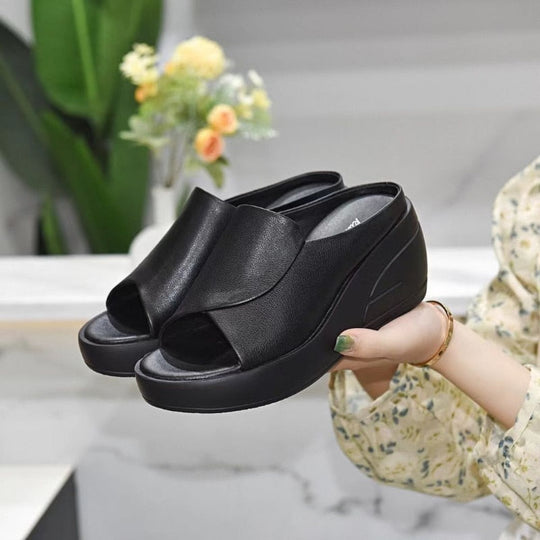 Wedge Sandals with soft soles (5.5cm heel)