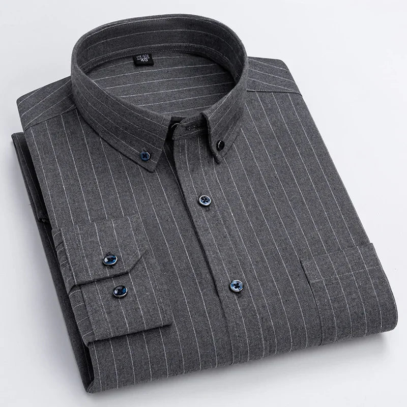 Lorenzo™ Classic Striped Business Shirt