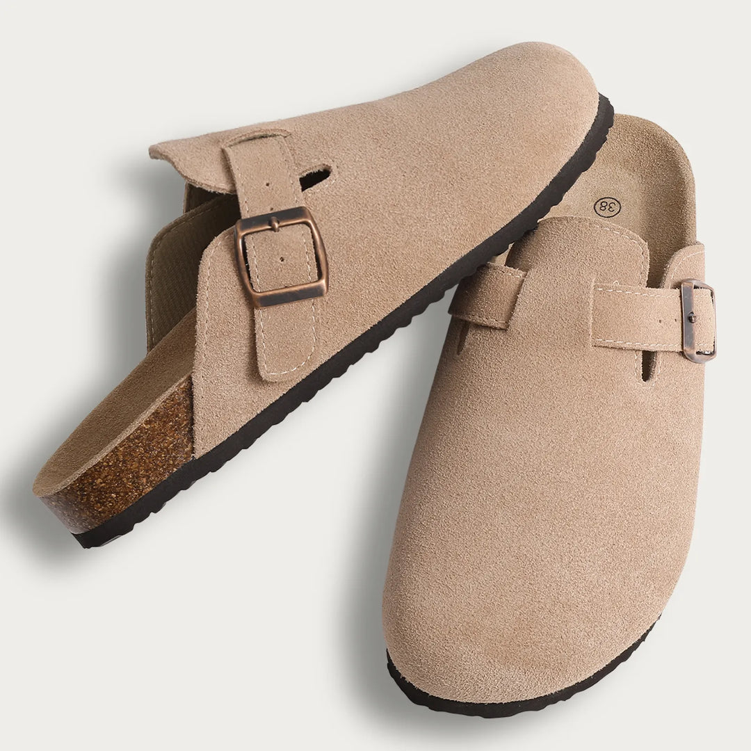 Laurent™ | Suede Clogs
