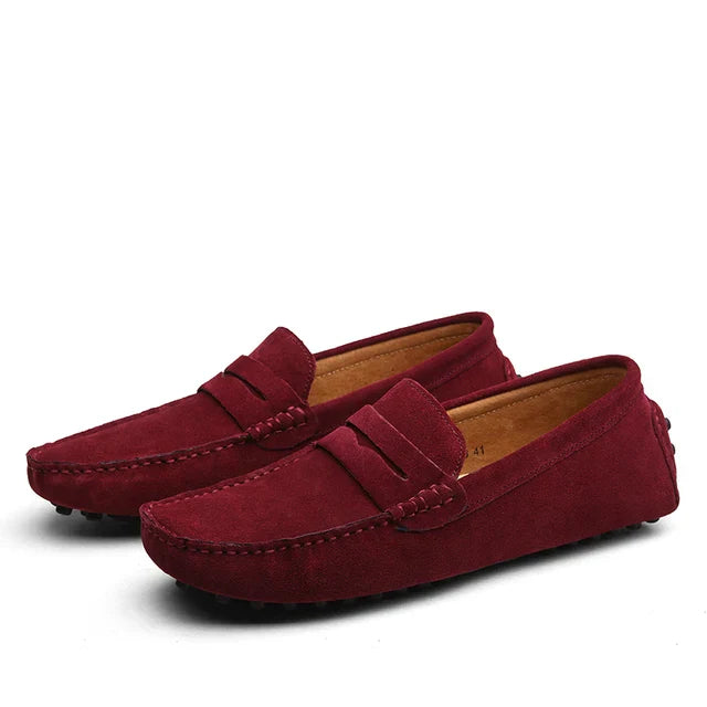 Laurent™ | Marina suede loafers