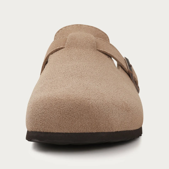 Laurent™ | Suede Clogs