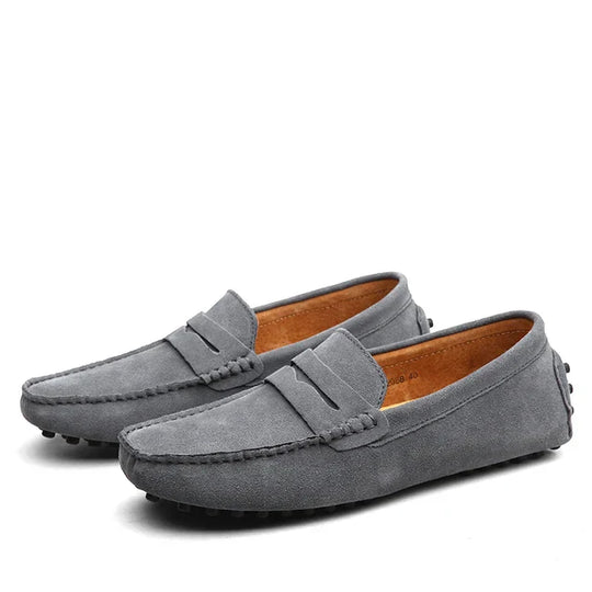 Laurent™ | Marina suede loafers