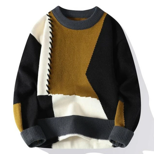 Lavezzi™ | Stylish patchwork sweater