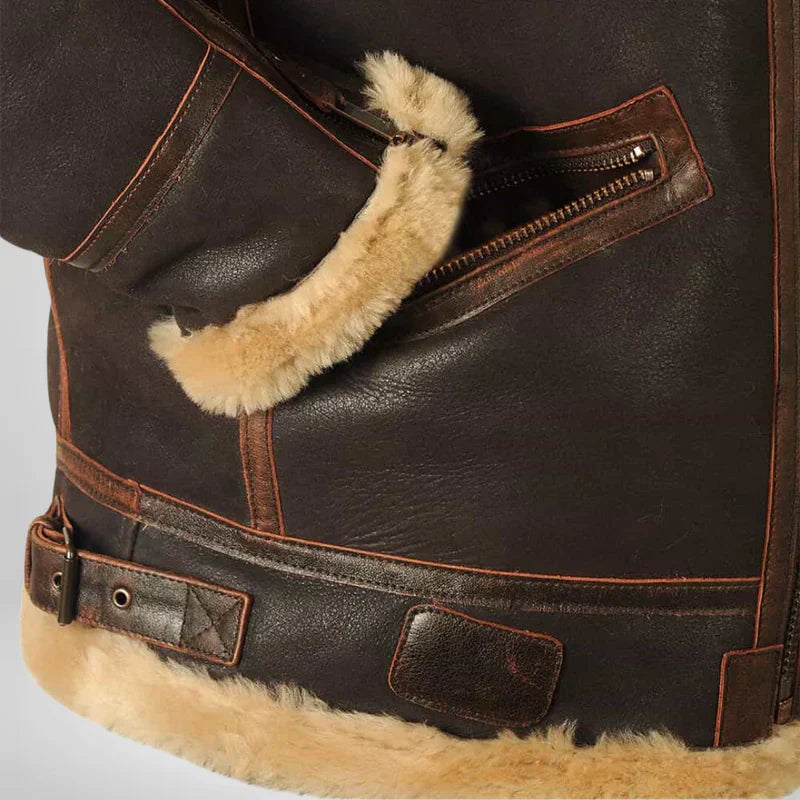 HUNTER™ Original Men's Leather Winter Jacket