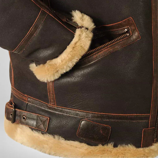 HUNTER™ Original Men's Leather Winter Jacket