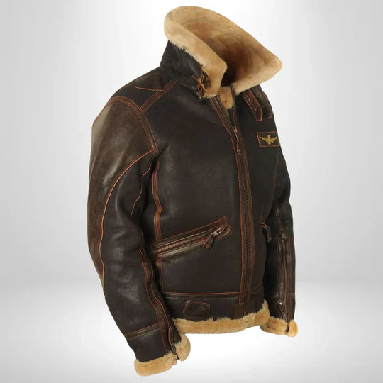 HUNTER™ Original Men's Leather Winter Jacket