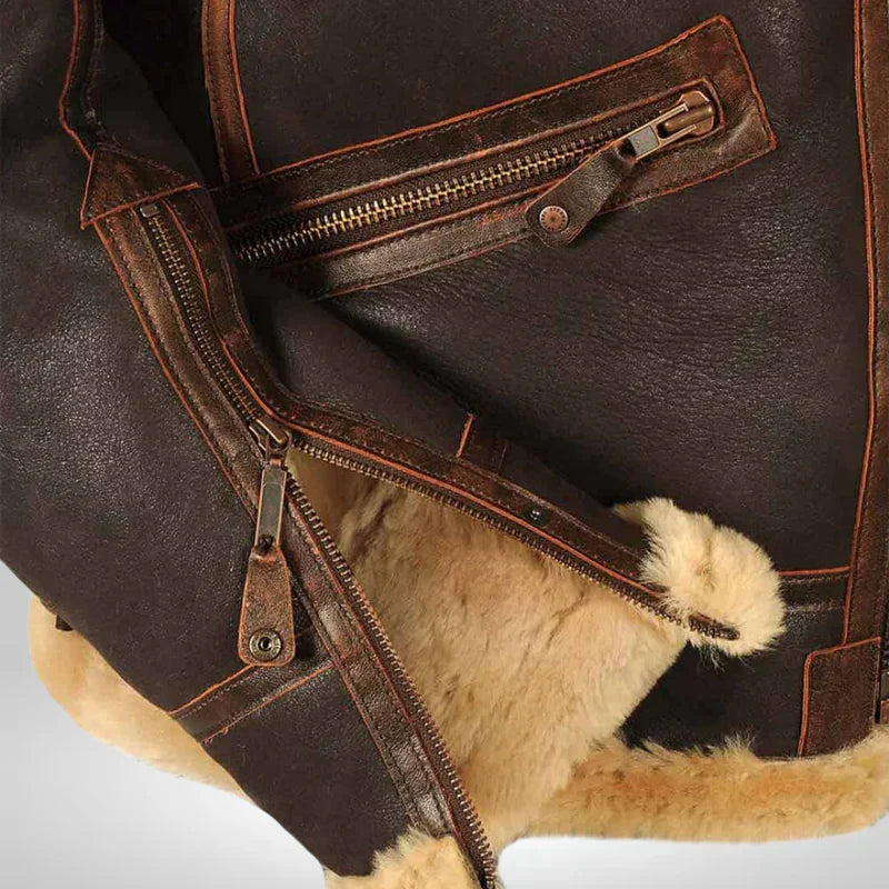 HUNTER™ Original Men's Leather Winter Jacket