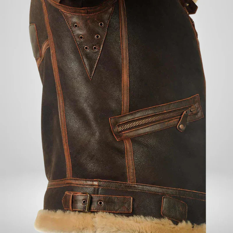 HUNTER™ Original Men's Leather Winter Jacket