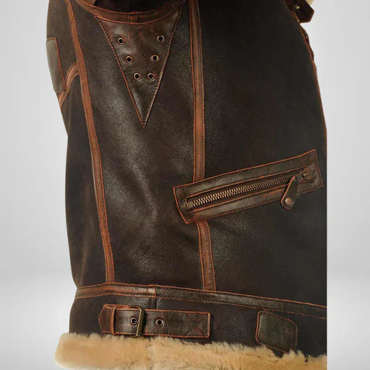 HUNTER™ Original Men's Leather Winter Jacket