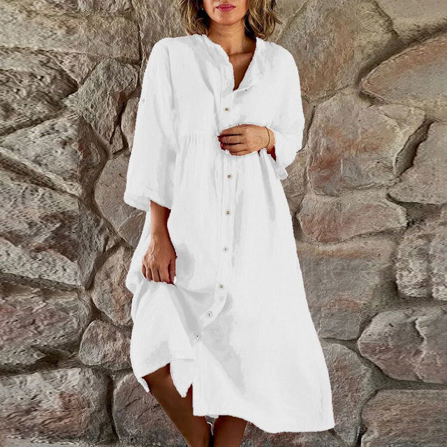 Lynn™ Stylish cotton dress