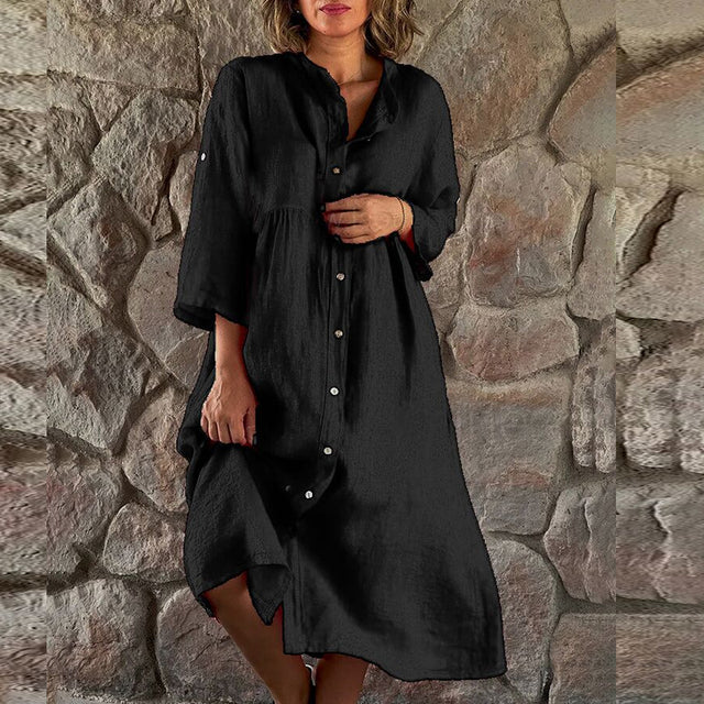 Lynn™ Stylish cotton dress