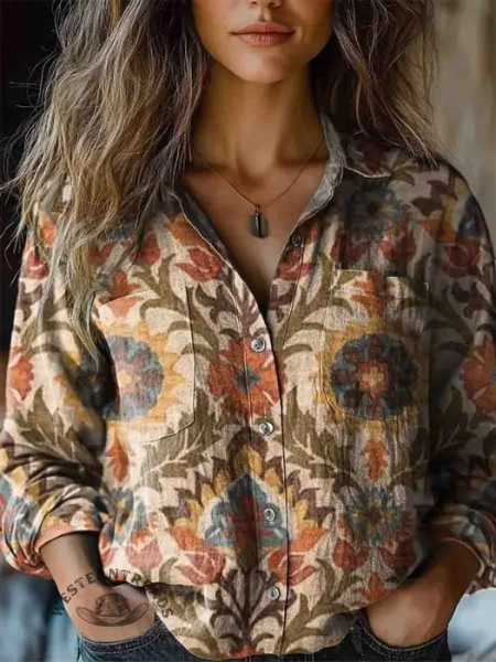 Jenny™ Vintage Cotton Blouse
