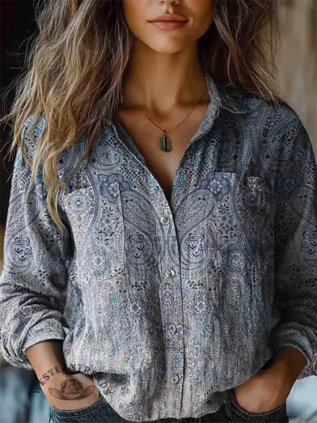 Jenny™ Vintage Cotton Blouse