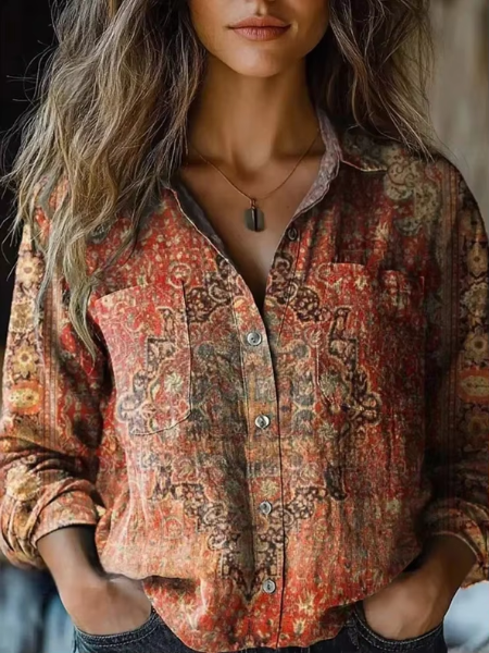 Jenny™ Vintage Cotton Blouse