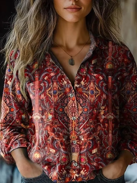 Jenny™ Vintage Cotton Blouse