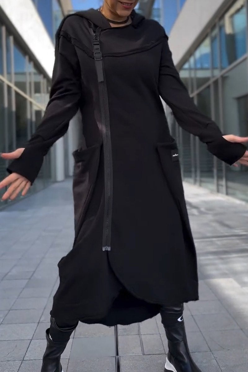 Sabrin™ Women's Long Sleeve Sweater Dress