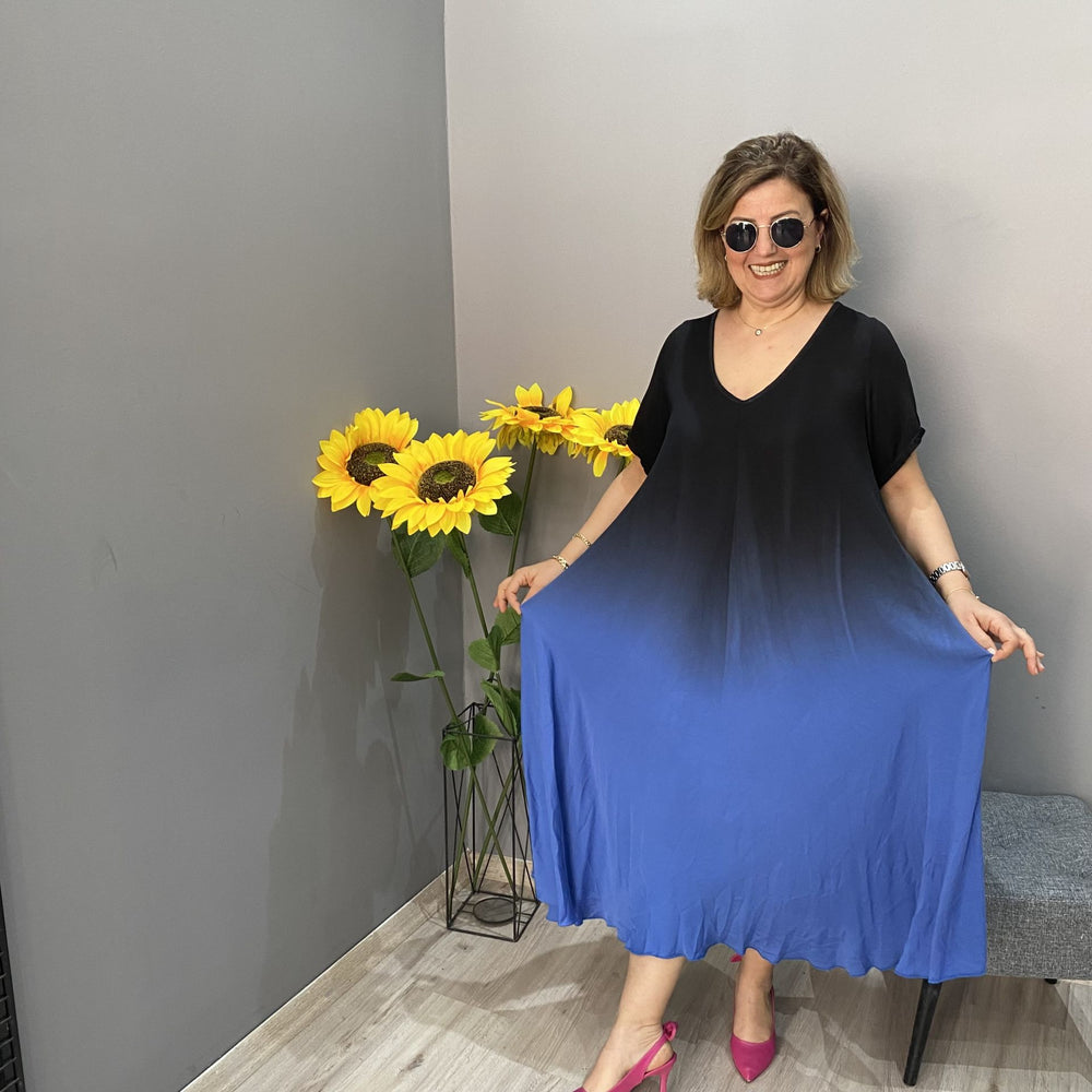 Alessia™ Italian Tie-Dye Maxi Dress