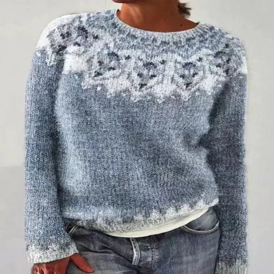 Elvira™ Cashmere Retro Sweater