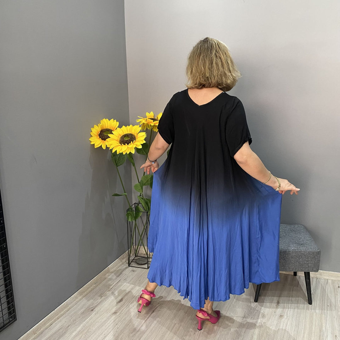Alessia™ Italian Tie-Dye Maxi Dress