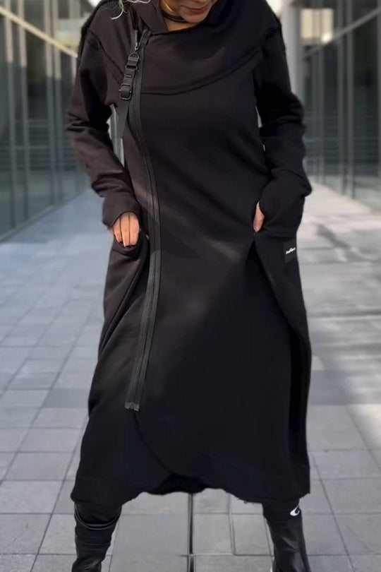 Sabrin™ Women's Long Sleeve Sweater Dress