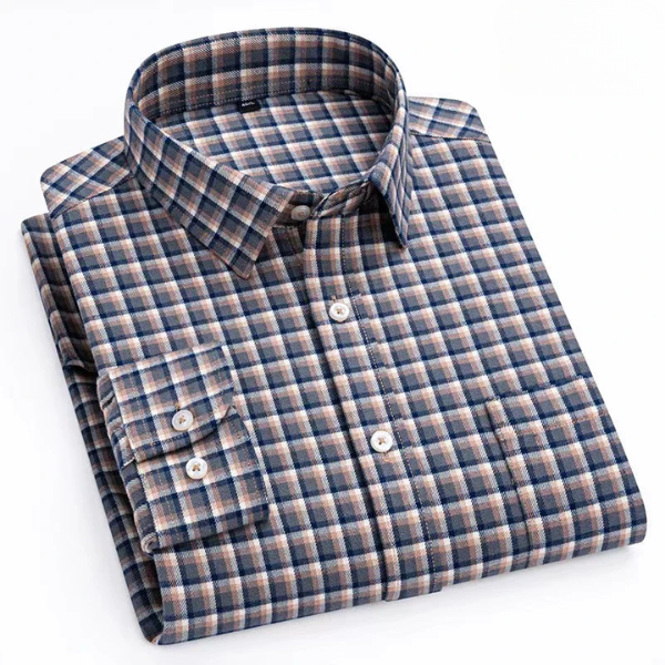 Felix™ Cotton Long Sleeve Striped Shirt