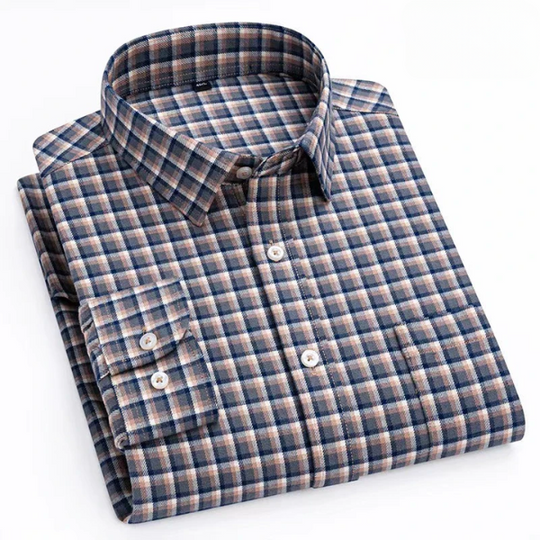 Felix™ Cotton Long Sleeve Striped Shirt