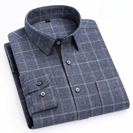 Felix™ Cotton Long Sleeve Striped Shirt