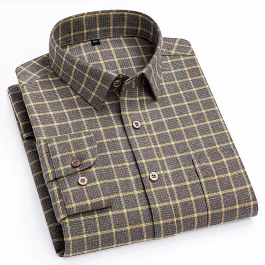 Felix™ Cotton Long Sleeve Striped Shirt