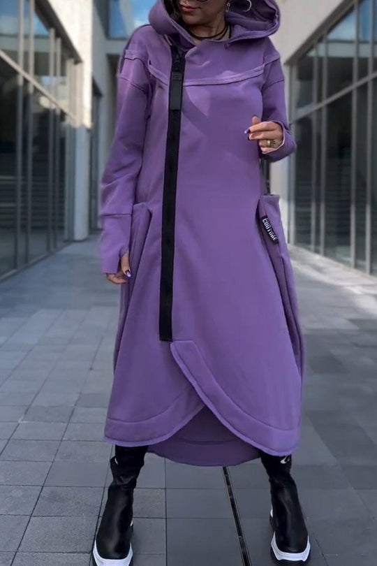 Sabrin™ Women's Long Sleeve Sweater Dress
