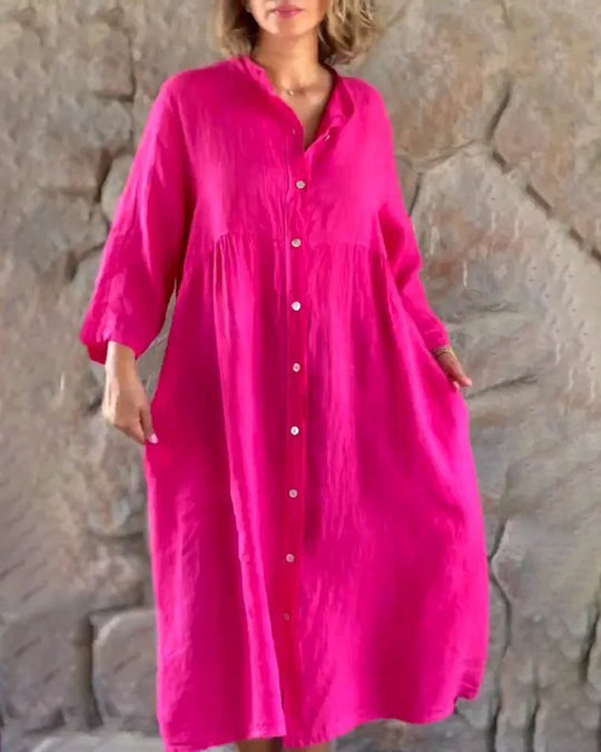 Lynn™ Stylish cotton dress