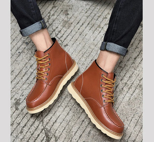 PAUL |  Boots with wool lining +2.35″ +3.15″ +4″