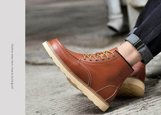 PAUL |  Boots with wool lining +2.35″ +3.15″ +4″