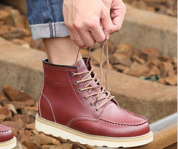 PAUL |  Boots with wool lining +2.35″ +3.15″ +4″