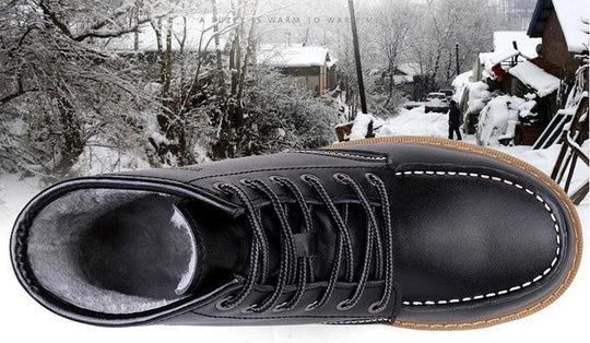 PAUL |  Boots with wool lining +2.35″ +3.15″ +4″