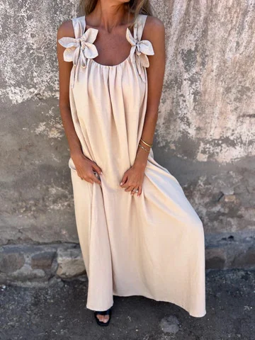 Roza™ Cotton Linen Bloom Dress
